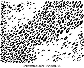 Vector hand drawn calligraphic brush stroke monochrome pattern. Black and white style design. Good for poster, fabric print, web page background, birthday card invitation, interior surface texture