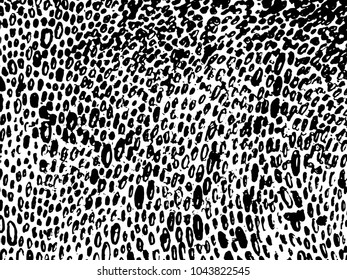 Vector hand drawn calligraphic brush stroke monochrome pattern. Black and white style design. Good for poster, fabric print, web page background, birthday card invitation, interior surface texture