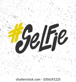 Vector hand drawn calligraphic ink brush illustration design. Bubble comics pop art style poster. t shirt print, social media blog content, birthday card invitation, video cover