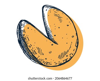 Galletas de la fortuna Royalty Free Stock SVG Vector and Clip Art