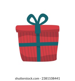 Vector hand drawn christmas gift