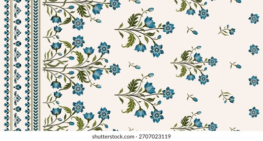 Vector Dibujado a mano de flores geométricas coloridas Motivos boho africano paisley, patrones sin costuras con tela floral para el patrón étnico indio, textiles, ropa, papel de embalaje, telón de fondo, Anuncio.
