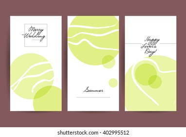 Vector hand drawn creative card. Artistic pattern. Congratulation holiday card. Invitation flayer. Business card. Postcard design. Love memory card. Happy birthday party invitation. Best regards.