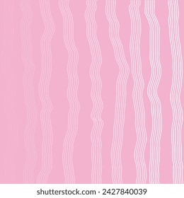 Vector hand drawn cute checkered pattern. Doodle Plaid geometrical simple texture. Crossing lines. Abstract cute delicate pattern ideal for fabric, textile, wallpaper.