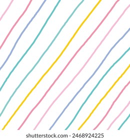 Vector dibujado a mano lindo patrón a cuadros. Doodle a cuadros de textura simple geométrica. Cruzando líneas. Abstractas lindo patrón delicado ideal para tela, textil, Fondo de pantalla.