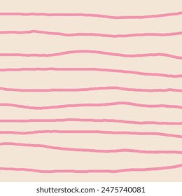 Vector dibujado a mano lindo patrón a cuadros. Doodle a cuadros de textura simple geométrica. Cruzando líneas. Abstractas lindo patrón delicado ideal para tela, textil, Fondo de pantalla.