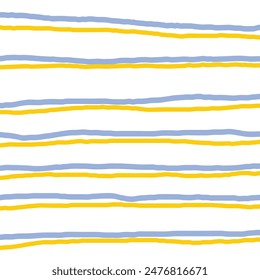 Vector hand drawn cute checkered pattern. Doodle Plaid geometrical simple texture. Crossing lines. Abstract cute delicate pattern ideal for fabric, textile, wallpaper.