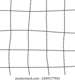 Vetor mão desenhado bonito padrão quadriculado. Doodle xadrez geométrica simples textura. Linhas de cruzamento. Abstrato bonito delicado padrão ideal para tecido, têxtil, papel de parede.