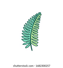 vector hand drawn cute plant clip art