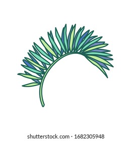 vector hand drawn cute plant clip art