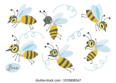 Cartoon Bee Images, Stock Photos & Vectors | Shutterstock