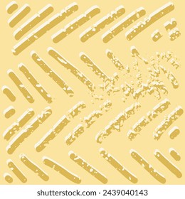 Vector dibujado a mano lindo patrón de grunge texturizado. Doodle a cuadros de textura simple geométrica. Cruzando líneas. Patrón delicado lindo abstracto ideal para la tela, textil, papel pintado.