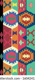 Vector hand drawn design with shapes