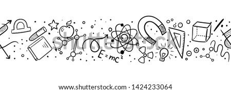 Similar – Image, Stock Photo Magnet and icons drawn with white chalk. The concept of attracting new customers and retaining the audience