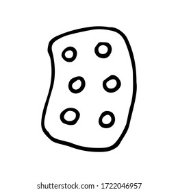 Vektor handgezeichnet Doodle Covid-19, Coronavirus. Medizinische Hilfsgüter. Pillen, Tabletten und Kapseln des Arzneimittels einzeln auf weißem Hintergrund. Stock-Vektorgrafik.