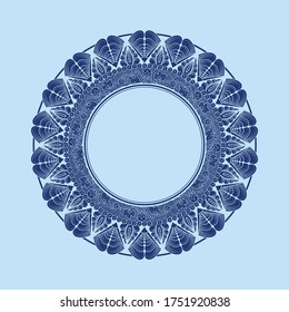 Vector hand drawn doodle mandala. Ethnic mandala with colorful tribal ornament. Isolated. beauty colors.
