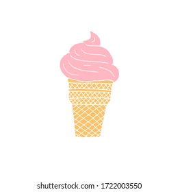 Ice Cream Cone Cartoon Hd Stock Images Shutterstock