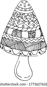 
Vector hand drawn doodle sketch ice cream fruit ice lolly