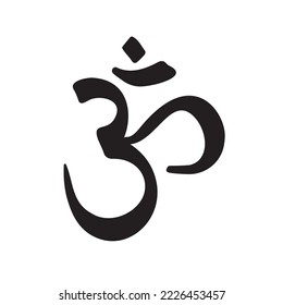 Vector hand drawn doodle sketch om sound isolated on white background
