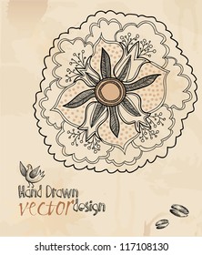 vector, hand drawn elements.