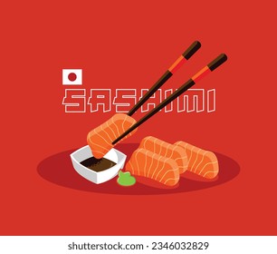 vector hand drawn flat design japan food