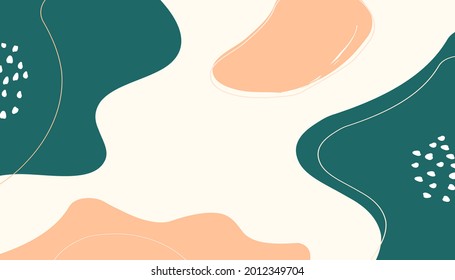 Fondo floral dibujado a mano por vectores. Vector Eps 10