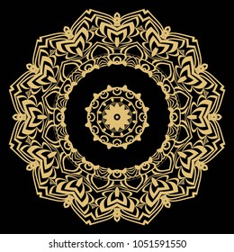 Vector hand drawn flower symbol illustration. mandala design. For fashion, design