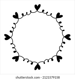 4,535 Heart wreath silhouette Images, Stock Photos & Vectors | Shutterstock