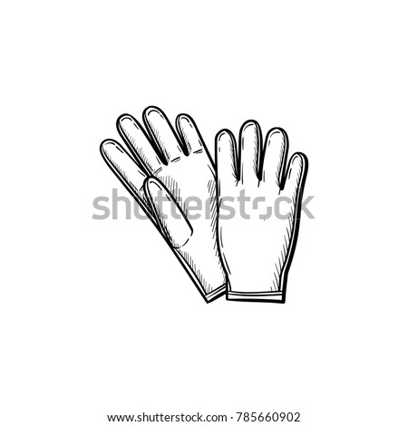 Similar – Image, Stock Photo pair of gloves Gloves Near