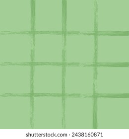 Vector hand drawn grunge checkered pattern. Doodle Plaid geometrical brush texture. Crayon Crossing lines. Abstract cute delicate pattern ideal for fabric, textile, wallpaper.