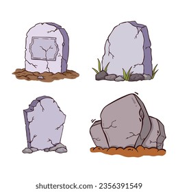Vector hand drawn Halloween elements collection