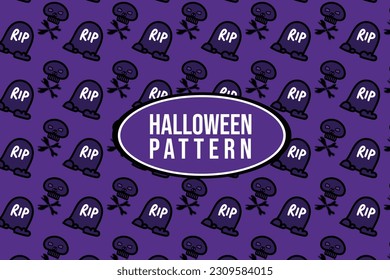 vector hand drawn halloween patterns collection