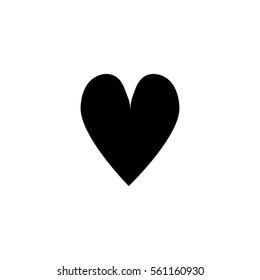 Vector hand drawn hearts set