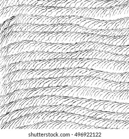 Vector Hand Drawn Hipster Texture with Ink. Doodle Pattern for universal card, Placards, Posters, Flyers and Banner Designs