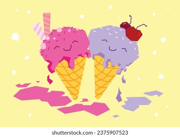 Vector hand drawn illustration for international friendship day celebration