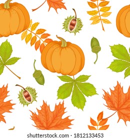 Set Autumn Design Element Maple Leaf Stock Vector (Royalty Free) 748770388