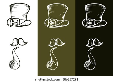 Vector hand drawn illustration for St. Patrick's day