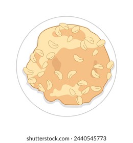 vector hand drawn indian cuisine illustration.