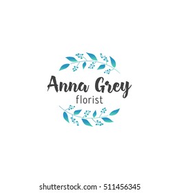 Vector hand drawn  labels, logos and badges for health care,florist, photography, wedding,flower shop, cosmetics, spa and wellness, beauty salon