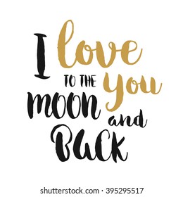 Vector hand drawn lettering poster. Vintage typography card. Romantic text.