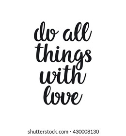 Vector hand drawn lettering poster. Vintage typography card. Romantic text.