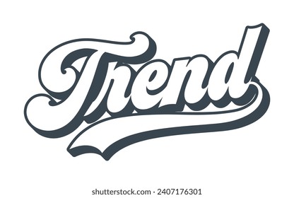 Logo grabado a mano vectorial tendencia moderna logotipo caligráfico. Diseño de letras de tendencia editable	