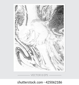 Vector. Hand drawn marble texture. Delicate marble texture for your design, postcard, invitation, fabric, logo and others.