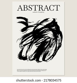 Vector hand drawn minimalistic element , illustration. Creative abstract artwork with antique head . Template for card, poster, banner, print for t-shirt, brochure.