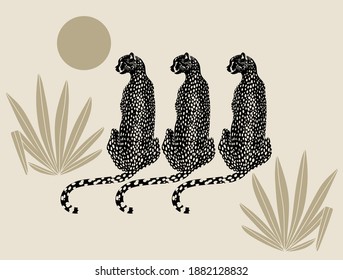 Vector hand drawn minimalistic illustration of . Creative artwork. Template for card, poster, banner, print for t-shirt, pin, badge, patch.