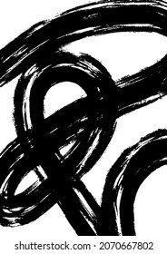 Vector hand drawn minimalistic illustration. Creative colorful artwork with textured background. Template for card, poster, banner, print for t-shirt, pin, badge, patch.