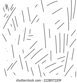 Vector. Hand drawn monochrome grey, black and white seamless pattern. Hatching. Abstract vector texture from strokes in grunge style. Backgrounds with ink, felt-tip pen, brush, ink.