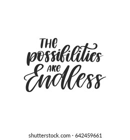 Endless possibilities Images, Stock Photos & Vectors | Shutterstock