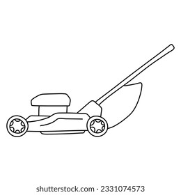 Icono de doodle con el esquema de giro dibujado a mano del vector. Ilustración de esbozo del Mover para impresión, web, móviles e infografías aisladas en fondo blanco