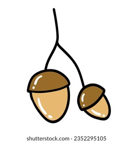 Vector Hand Drawn Nuts Illustration. Doodle nuts vector icons illustrations. Isolated on white background. Vector design elements. Food icons. Organic Nuts Design Element. Vintage Style Nuts.